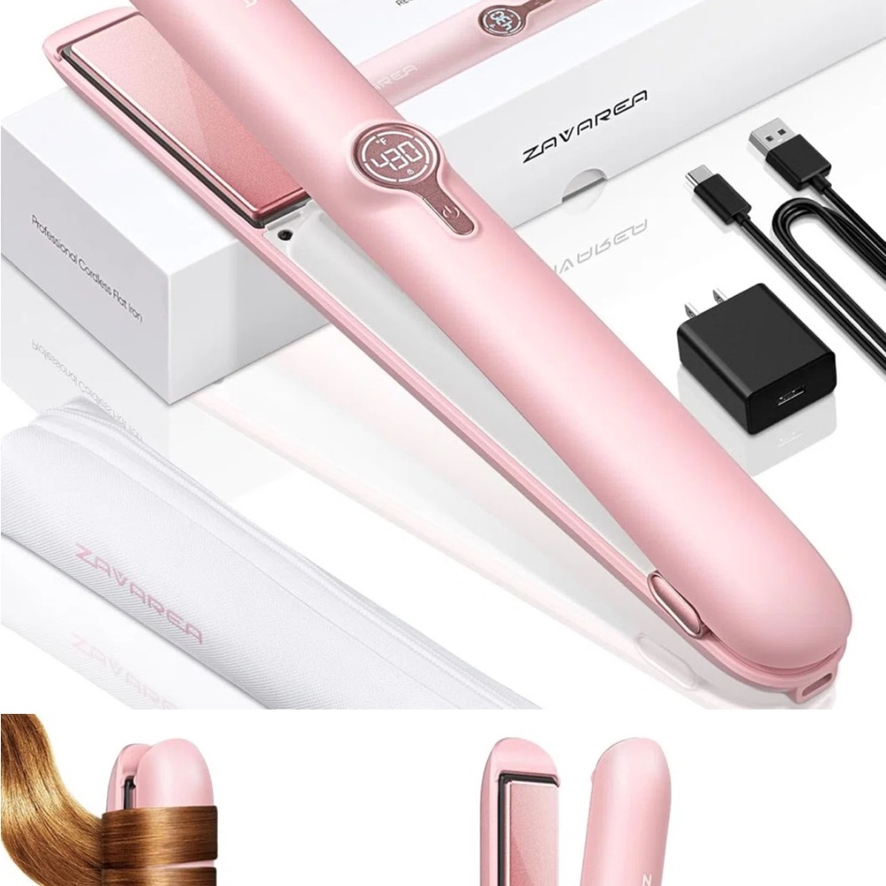 AREA Soft Pink Hair Styling Tool